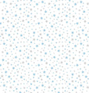 Benartex Fabric, Sweet Little Lamb, Little Stars, White