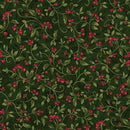 Benartex Fabrics, Star of Light, Berries, Holly