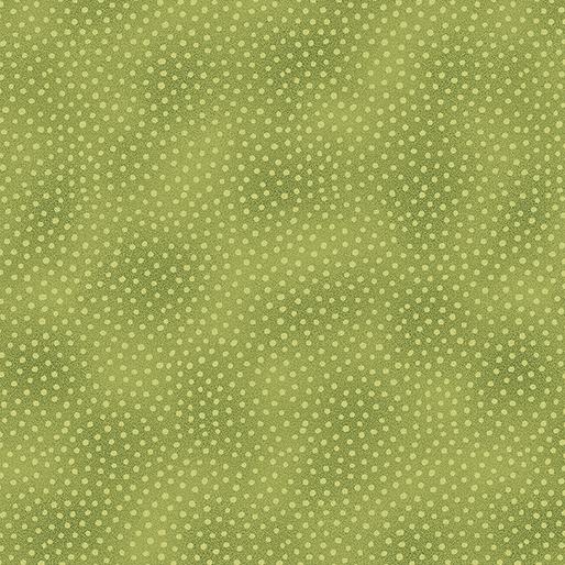 Benartex Fabrics, Star of Light, Dots, Green