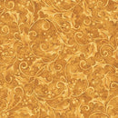 Benartex Fabrics, Star of Light, Holly, Gold