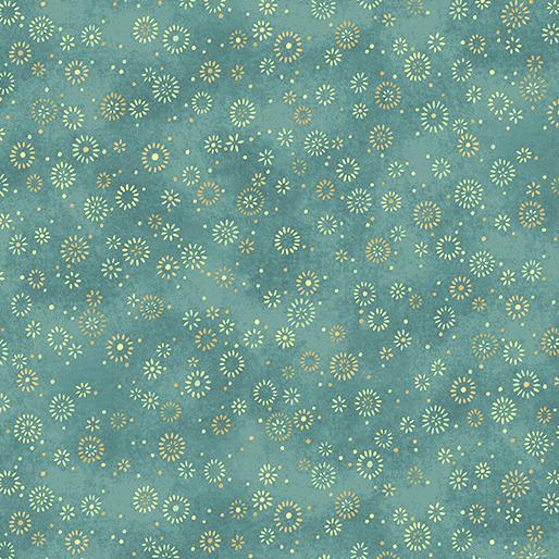 Benartex Fabrics, Star of Light, Twinkle, Aqua