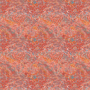 Benartex Fabrics, Under The Sea, Bubbly Trails, Coral