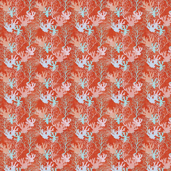 Benartex Fabrics, Under The Sea, Coral Reef, Coral