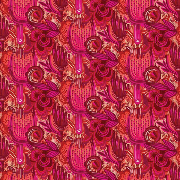 Benartex, Gentle Warriors, Cascade, Pink