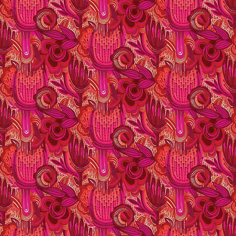 Benartex, Gentle Warriors, Cascade, Pink