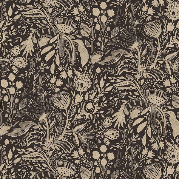Benartex, Gentle Warriors, Dreaming Colors, Mocha
