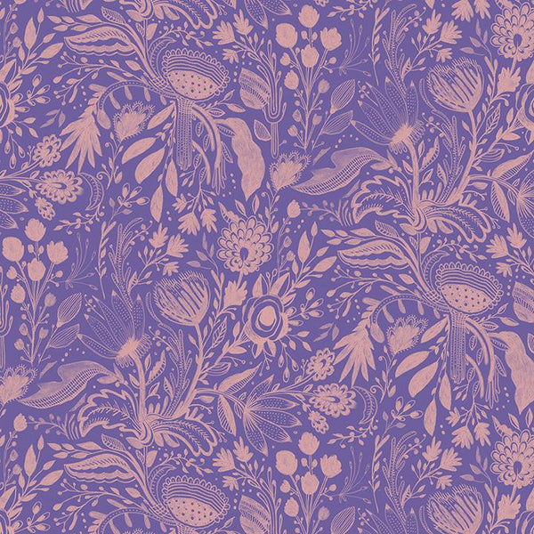 Benartex, Gentle Warriors, Dreaming Colors, Purple