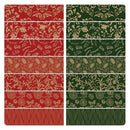 Benartex, Holiday Keepsakes, 2.5 X wof Strip Pack