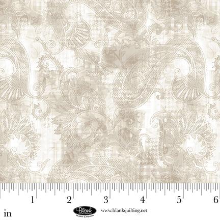 Blank Quilting, Hushed Hues, Paisley, Pebble