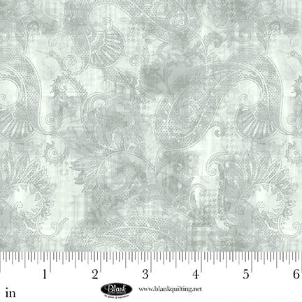 Blank Quilting, Hushed Hues, Paisley, Slate