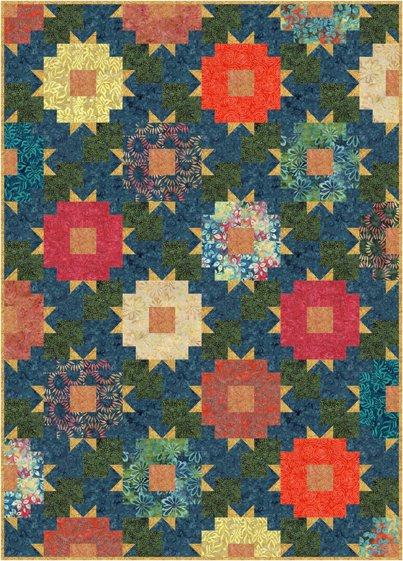 Bluebird Patterns, Carnival Glass Quilt Pattern