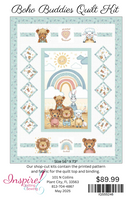 Boho Buddies/All Together Quilt Kit