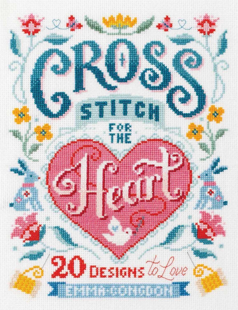Book, Cross Stitch for the Heart by Emma Congdon