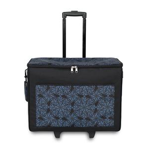 Brother CADXTOTEB Rolling Tote Travel Bag Blue with Handle and Casters for New Scan N Cut SDX Models