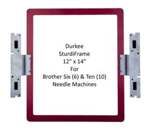 Brother SASTURDY12 X14" DURKEE Sturdi Split Design Hoop Frame for 6 & 10 Needle PR600 PR620 PR650 PR
