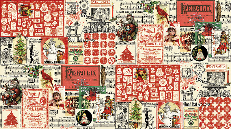 Classic Christmas Tree Panel Quilt Kit