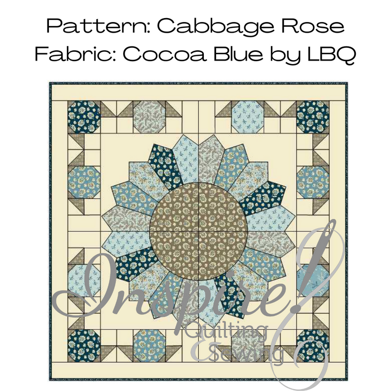Cabbage Rose Dresden - Free Pattern by Inspire!
