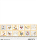 All Cooped Up Quilt Kit, Chicken Scratch fabric collection