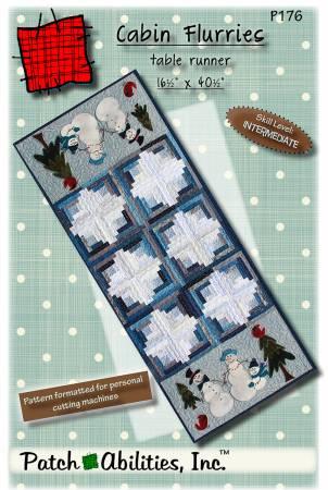 Patch Abilities, Cabin Flurries Table Runner Pattern