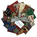 Christmas Party Animals Fat Quarter Bundle - 13 pieces