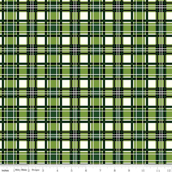 Christmas Plaid, C8698, Green