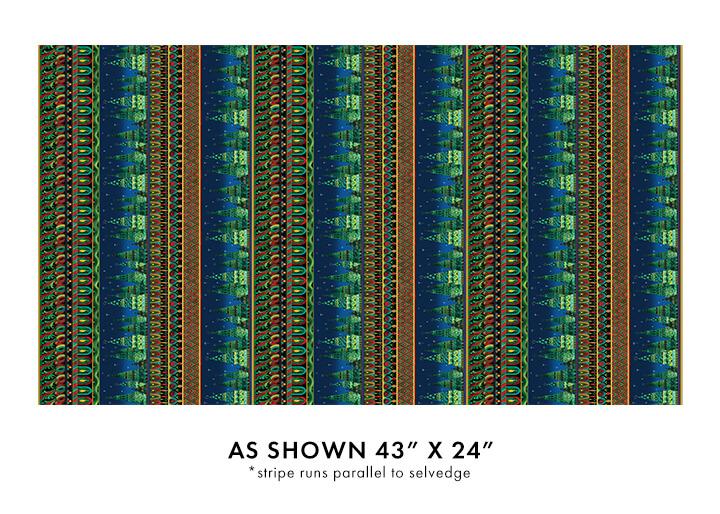 Christmas Spirit 16275-99B, Border Stripe