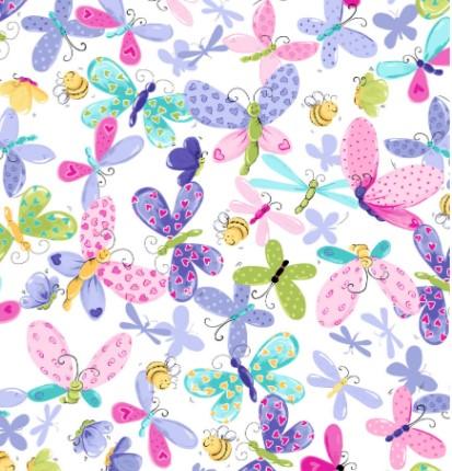 Clothworks, Flutter the Butterfly, Purple