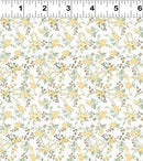 Clothworks, Harmony, Petite Fleur, Dark Butter