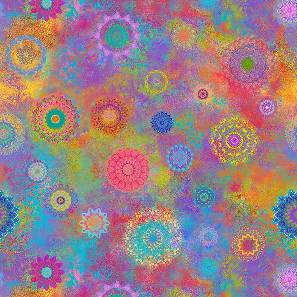 Clothworks, Lily Pond, Mandalas, Multi