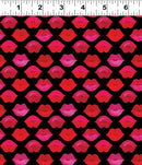 Clothworks, Love Matters, Digital Lips on Black