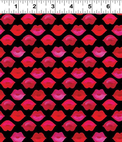 Clothworks, Love Matters, Digital Lips on Black
