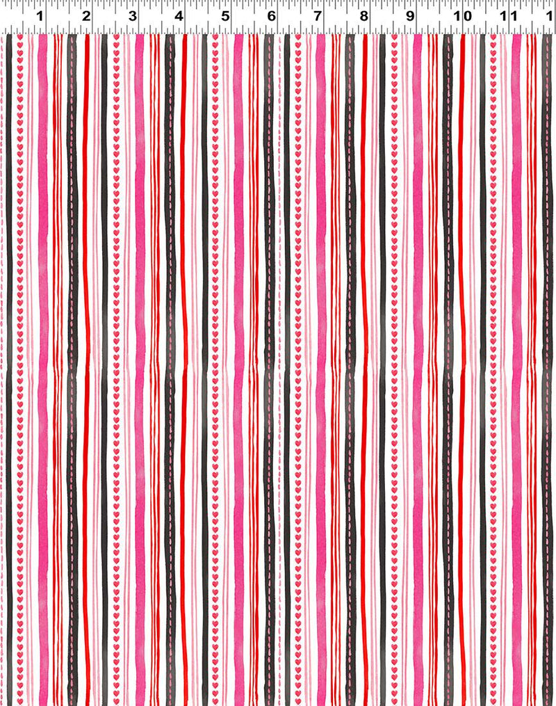 Clothworks, Love Matters, Stripe, Multi