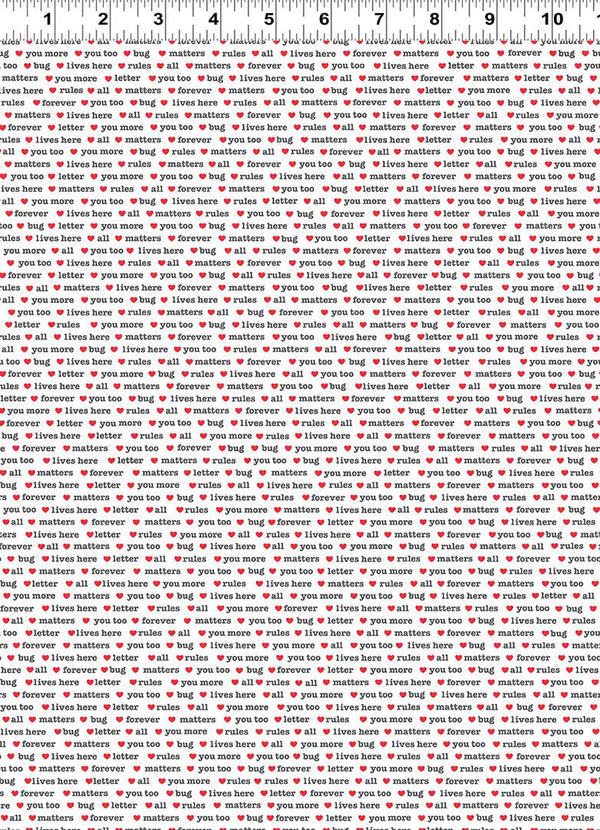 Clothworks, Love Matters, Words On White