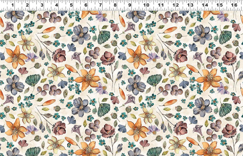 Clothworks, Night Whispers, Digital Floral, Multi