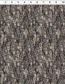 Clothworks, Night Whispers, Feathers, Dark Gray