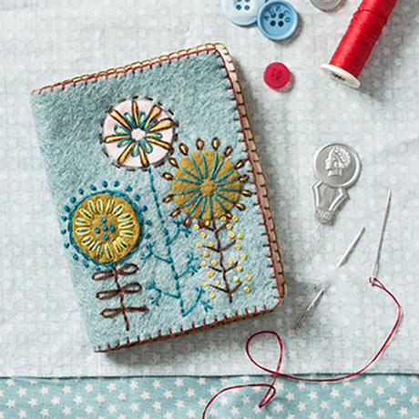 Corinne Lapierre Embroidery Kit, Needle Case