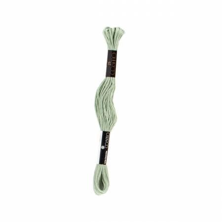 Cosmo Cotton Embroidery Floss 8m Skein Fair Green