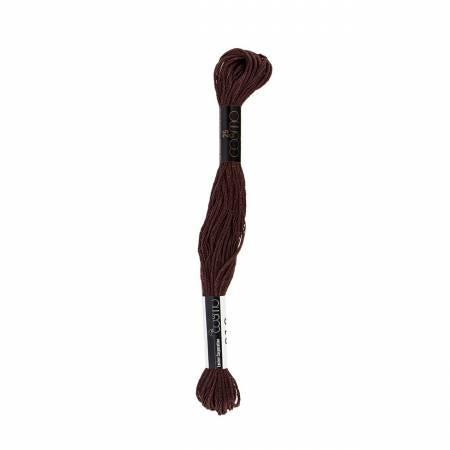Cosmo Cotton Embroidery Floss 8m Skein Grayish Night