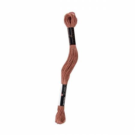 Cosmo Cotton Embroidery Floss 8m Skein Light Teak Grayish Brown