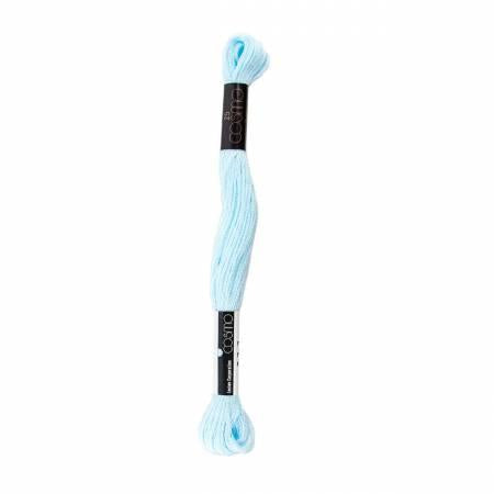Cosmo Cotton Embroidery Floss 8m Skein Winter Sky # 2512-411