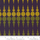 Creativity Roars by Moda, Stripes on Plum