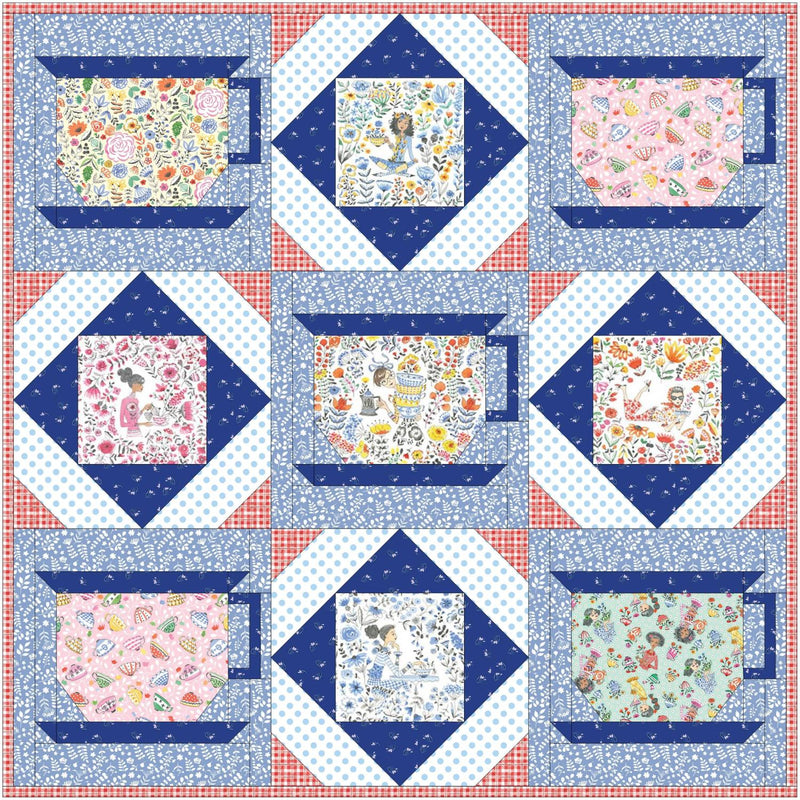 Cup Of Tea Quilt Kit