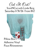 Cut It Out! A ScanNCut Class with Linda Berg Saturday January 31st from 10-2