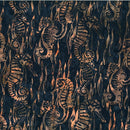 Hoffman Batik, Alaska, Seahorses, Blacklight