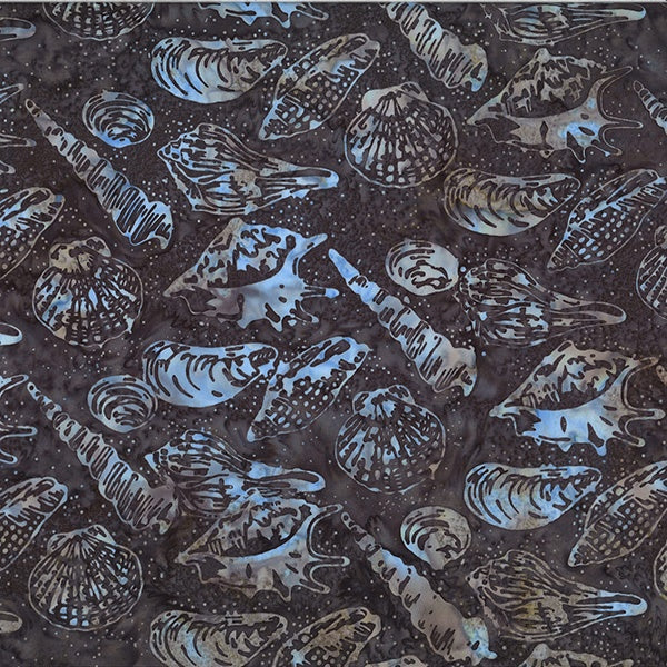 Hoffman Batik, Alaska, Shells, Gravel