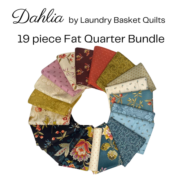 Dahlia by LBQ, 19 Piece FQ Bundle