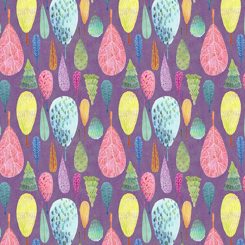 Dear Stella, Nature Walk, Forest, Pansy Purple