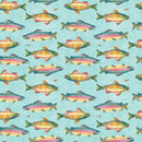 Dear Stella, Nature Walk, Trout, Aquarius Blue