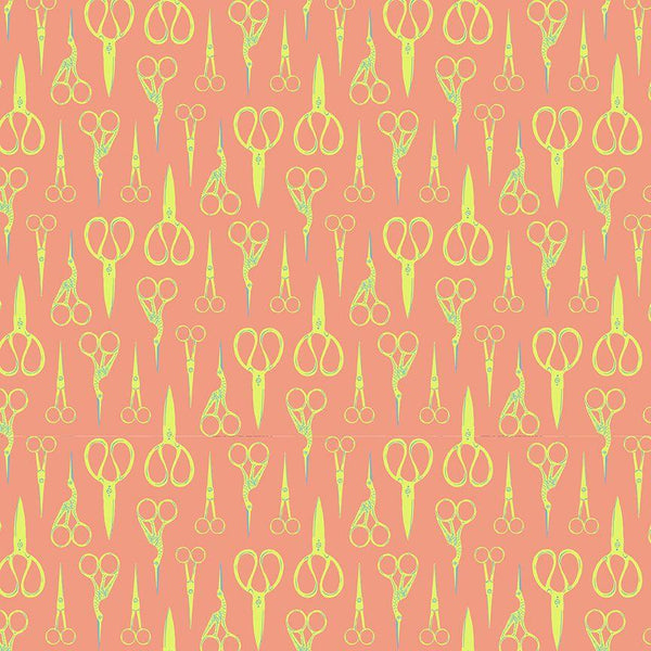 Dear Stella, Stitch & Glow, Crane Scissors, Cantaloupe