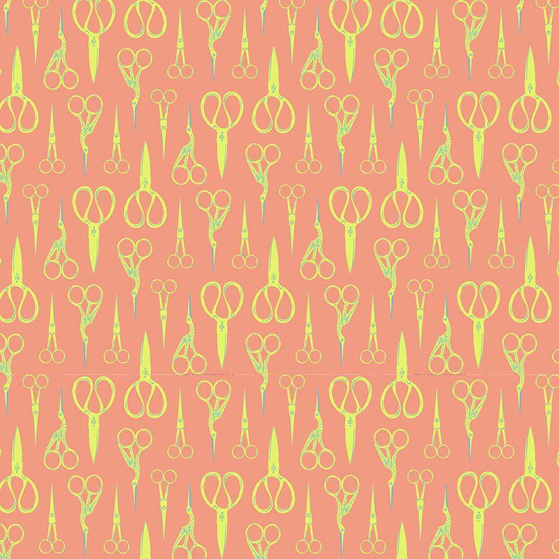Dear Stella, Stitch & Glow, Crane Scissors, Cantaloupe
